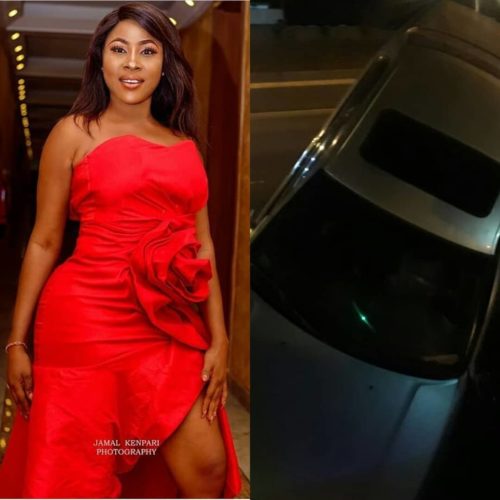 Actress Charity Nnaji Barely Escapes Death In A Terrifying Car Crash