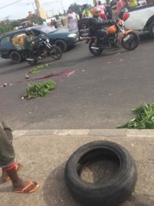 Tragedy In Lagos As Trailer Kills Motor Boy In Maryland