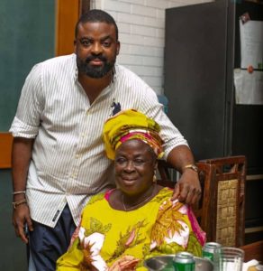 Kunle Afolayan Celebrates His Mother On Her Birthday