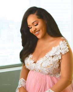 Tania Omotayo Shares Adorable Photos From Her Maternity Shoot