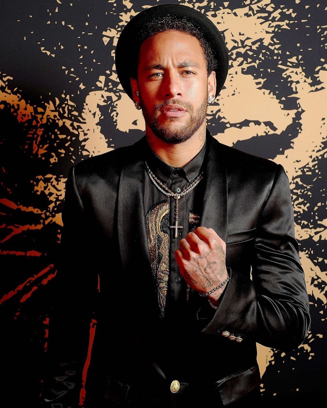 Neymar Steps Out In Style For Launch Of His New Fragrance In Paris