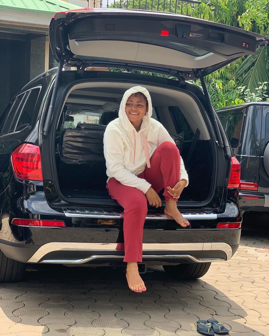 I Would Probably Own A Garage Soon – Regina Daniels Hints As Her Hubby Buys Her New Car
