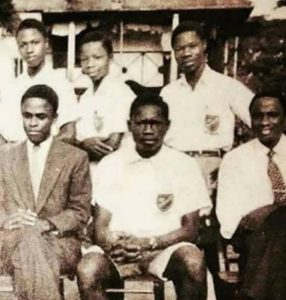 Throwback Picture Of MKO Abiola And Obasanjo In Secondary School