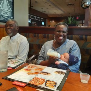 This Photo Of Olu Jacob, Joke Silva And Their Grandchild Is The Most Beautiful Thing Online Today