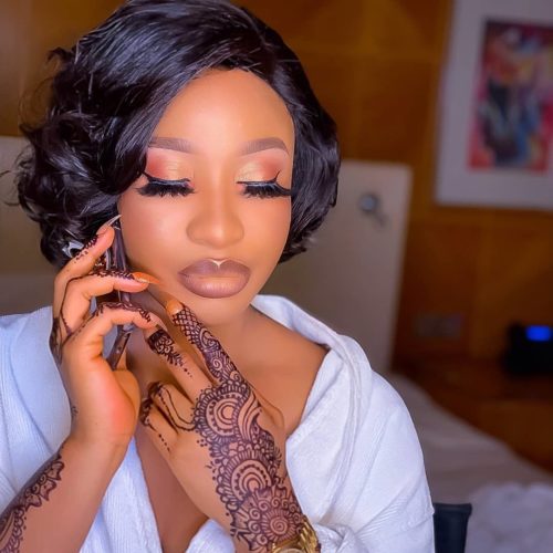 “You Glow Differently When Loved” – Tonto Dikeh Rocks Henna