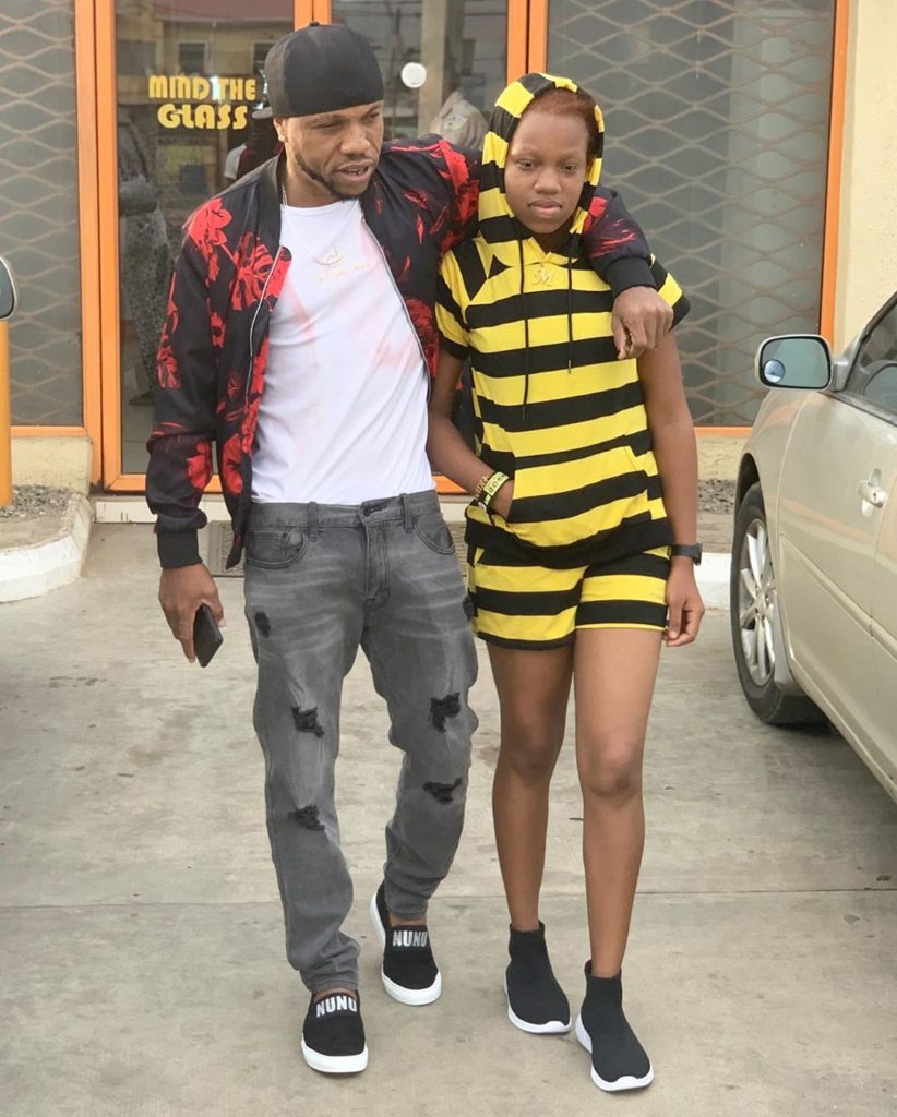 charles okocha and his daughter