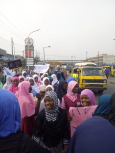 #WorldHijabDay2020: Muslimahs Storm The Streets Of Lagos To Celebrate Hijab Day