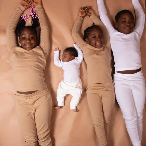 ‘The Full Okojie Squad!’ – Mercy Johnson Celebrates Children’s Day With Beautiful Photos Of Her Four Kids