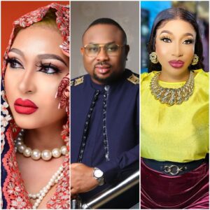 Rosy Meurer Shows Off Her Wedding Ring As Tonto Dikeh’s Ex-husband, Churchill Declared They’re Married
