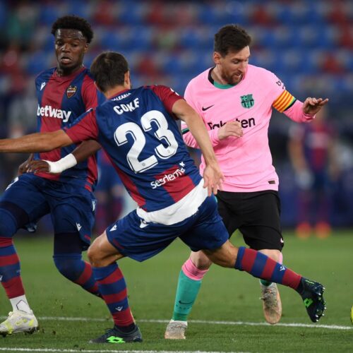 Barcelona Loses Points As Levante’s Comeback Reduces The Catalan Giant Title Hopes