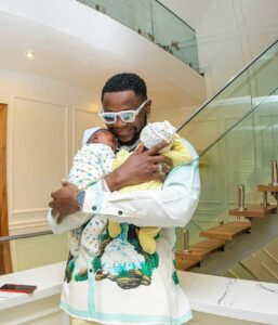 I Had Triplets, One Of Them Died – Kizz Daniel As His Twins Become House Owners