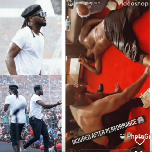 P-Square’s Paul Okoye Sustains Injury After A Performance In Liberia