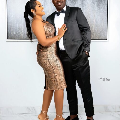 “D’Owner And D’Owned” – Mercy Aigbe As She Shares New Photo With Her New Husband
