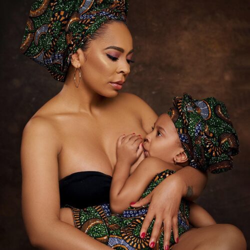 My Baby Still Sucks Breast – TBoss As She Shares New Beautiful Photos With Her 2-Year-Old Daughter