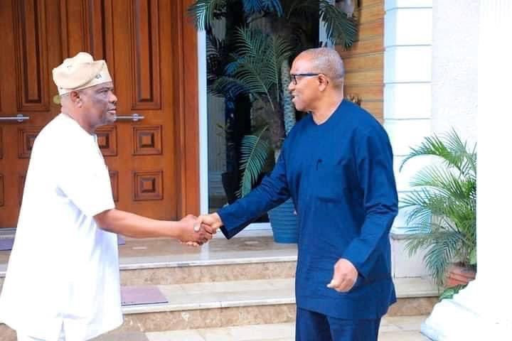 Peter Obi And Governor Wike Meet Behind Closed Doors