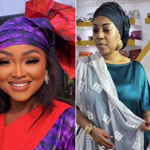 Mercy Aigbe And Shoe Vendor, Larrit Fight At The Opening Party Of A New Plaza